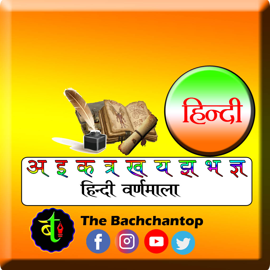 हिंदी वर्णमाला (Hindi Alphabet)