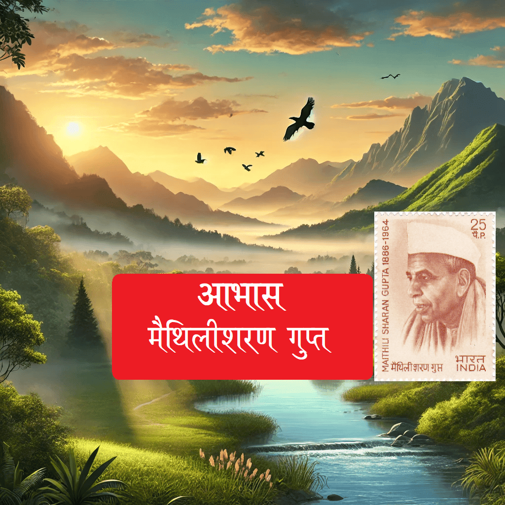 aabhas by maithilisharan gupt