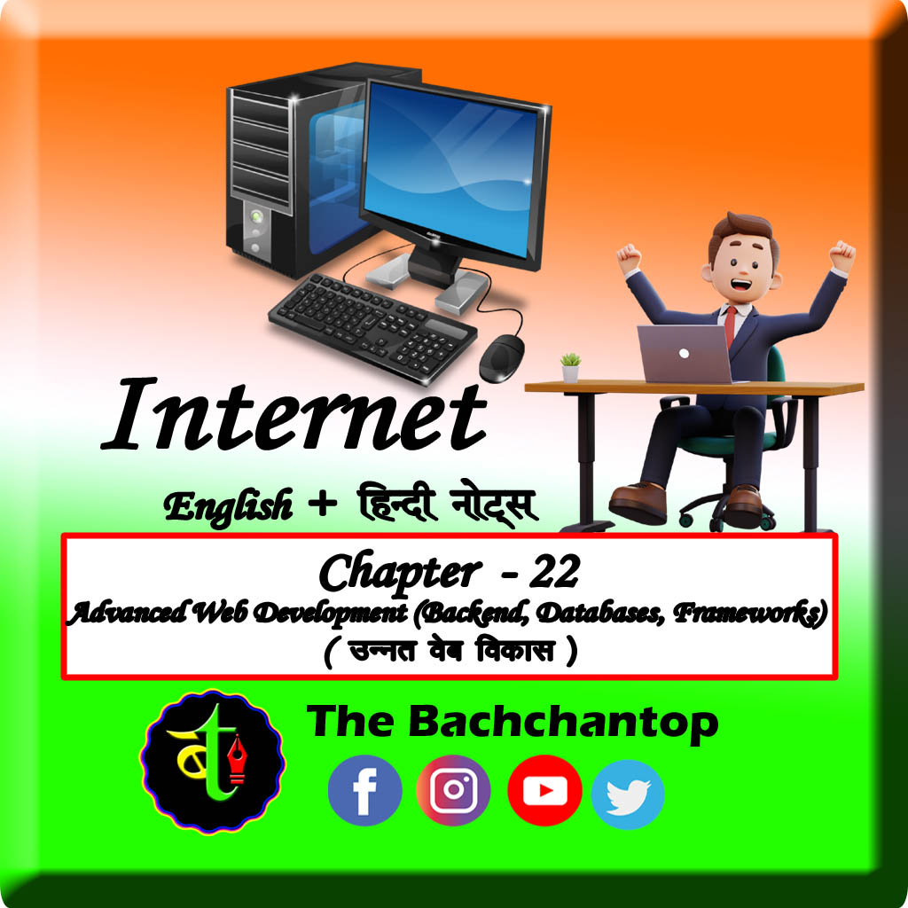 Internet Chapter 22 : Advanced Web Development (Backend, Databases, Frameworks)