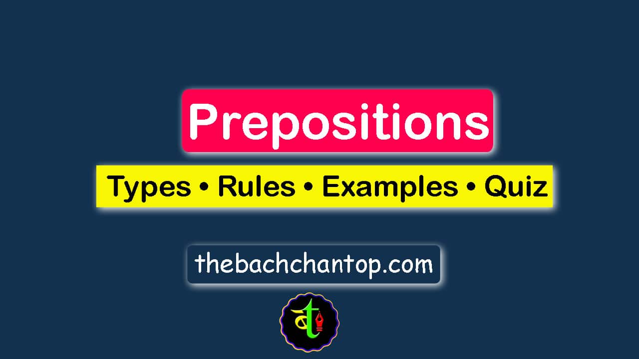 Prepositions in English: Definition, List, and Examples in Hindi and English