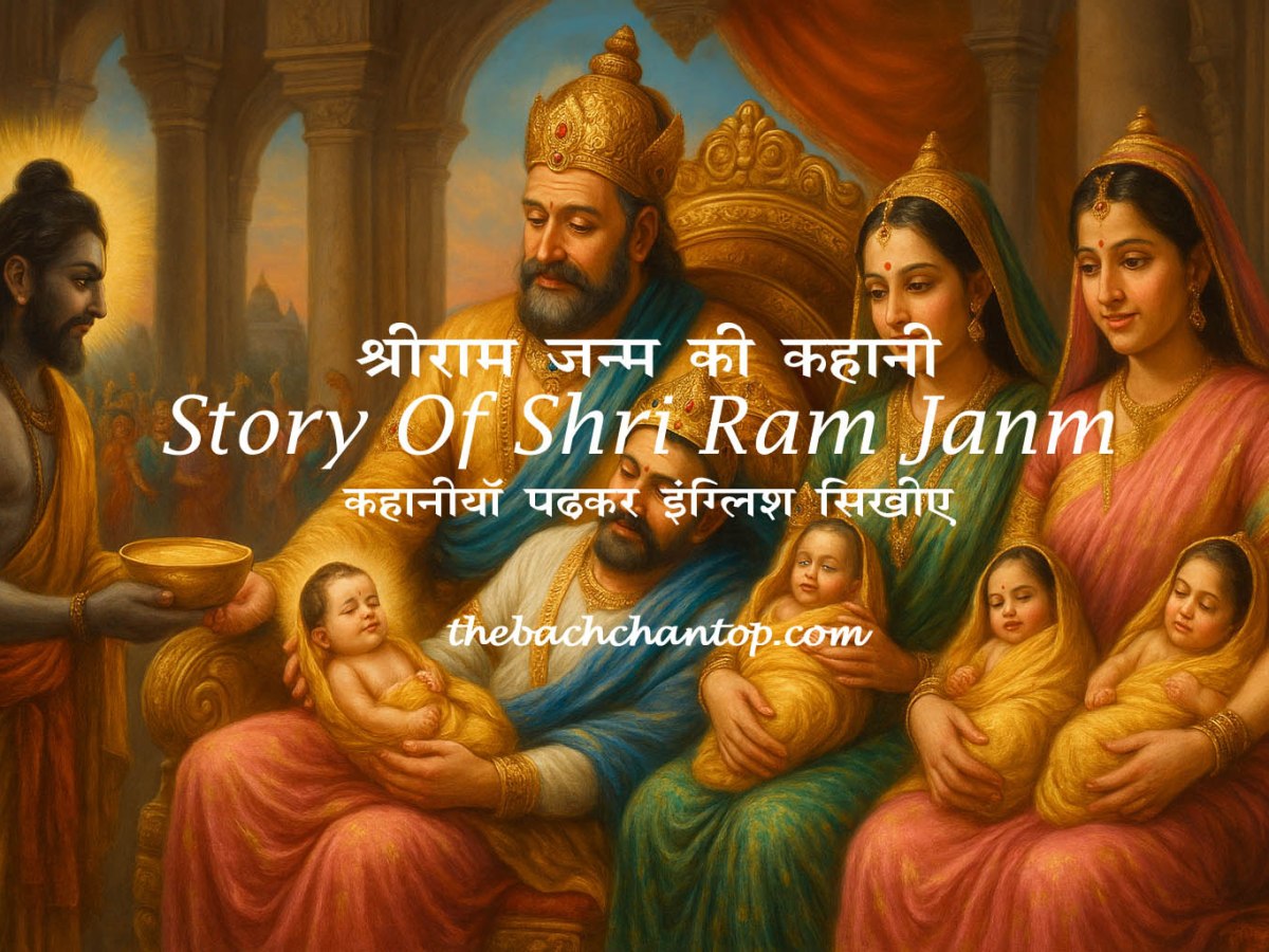 Ram Janm Story & English Learning Through Devotional&nbsp;Stories
