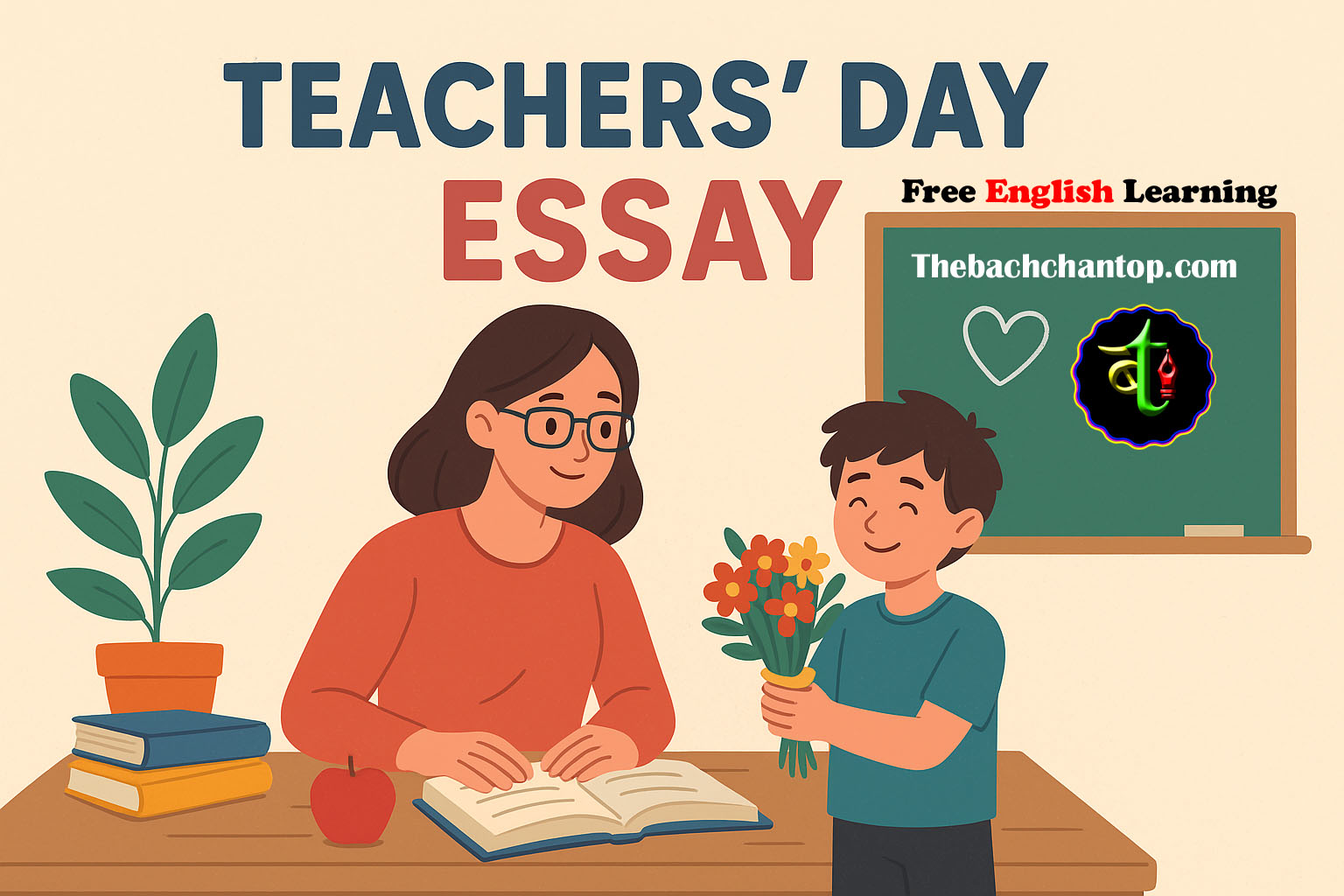 5 Best Ways to Write Teachers’ Day Essay in English (250–350 Words)