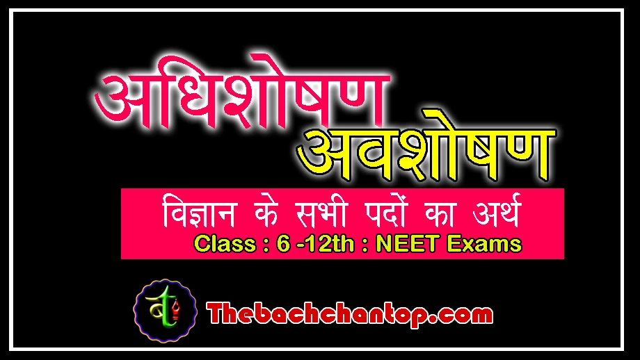 अवशोषण एवं अधिशोषण (Absorption and Adsorption)