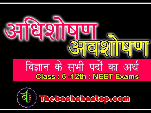 अवशोषण एवं अधिशोषण (Absorption and&nbsp;Adsorption)