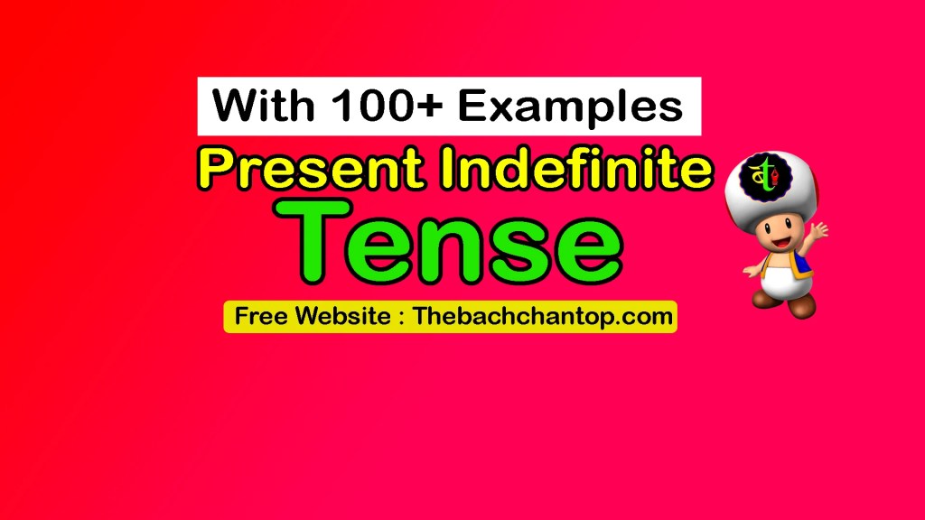 Present Indefinite Tense