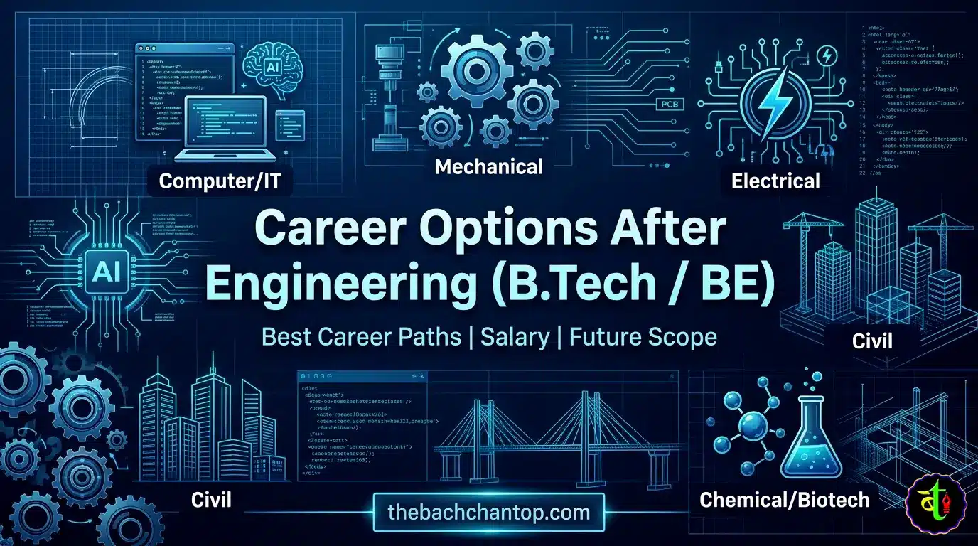 Career Options After Engineering (B.Tech / BE) – Complete Guiding Post (All Branches Covered)