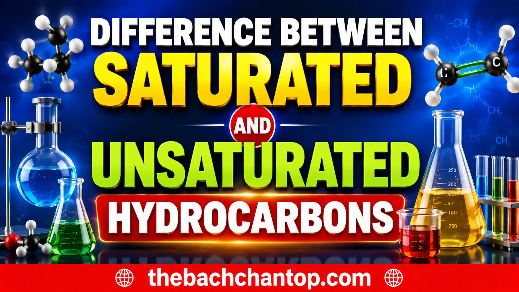 Difference Between Saturated and Unsaturated Hydrocarbons