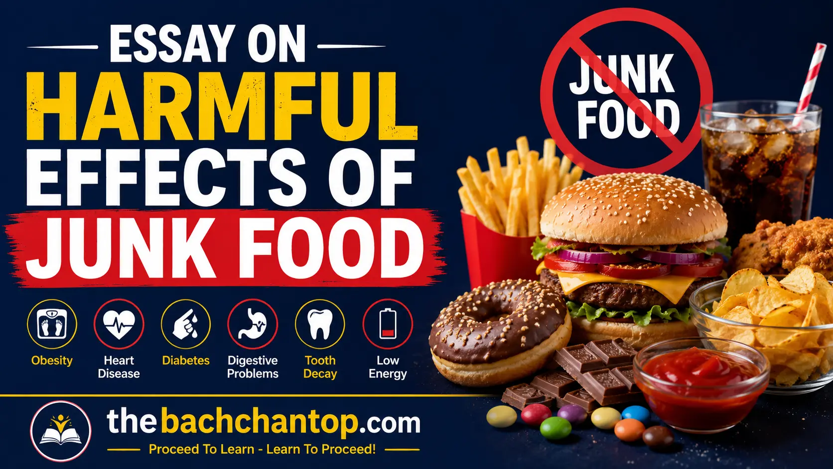Essay on Harmful Effects of Junk Food