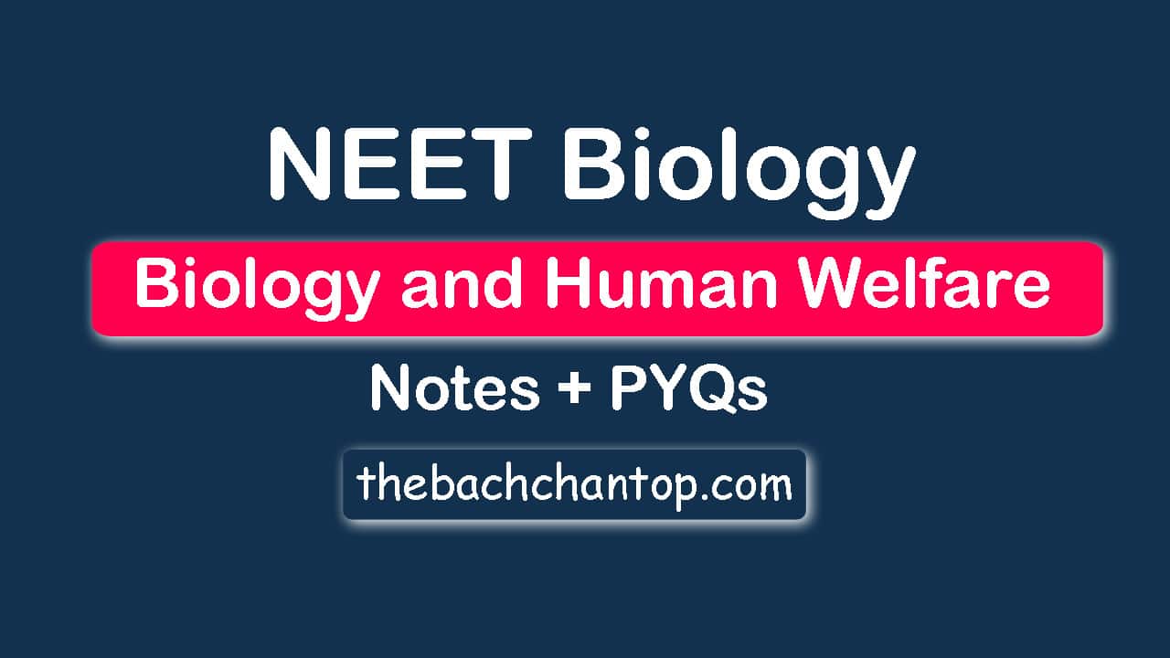 Biology and Human Welfare